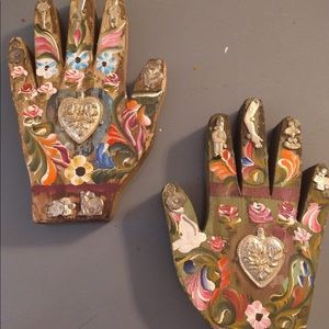 Spanish hand painted art work